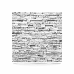 A la Maison Ceilings ST-SWP-PW Stone Wall Panel, White