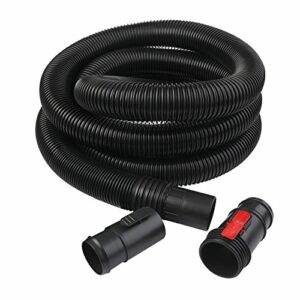 WORKSHOP Wet/Dry Vacs Vacuum Accessories WS25021A 13-Foot Wet/Dry Vacuum Hose, Extra Long 2-1/2-Inch x 13-Feet Locking Wet/Dry Vac Hose for Wet/Dry Shop Vacuums