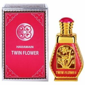 Twin Flower - Alcohol Free Arabic Perfume Oil Fragrance for Men and Women (Unisex) by Al Haramain